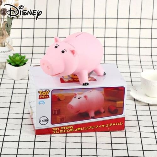 Disney Toy Story General Mobilization Ham Pig Piggy Bank Money Coin Box Ornament Figure Doll Christmas New Year Kids Boy Gift
