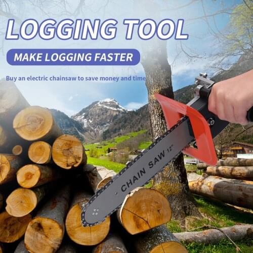 Angle Grinder Modified To Electric Chainsaw Accessories Set Angle Grinder Converter Straight Electric Chainsaw Modified Tool