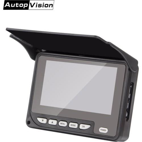 WF05C Video Fish Finder 4.3 Inch IPS LCD Monitor Camera Kit For Winter Underwater Ice Fishing Manual Backlight Boy/Mens Gift