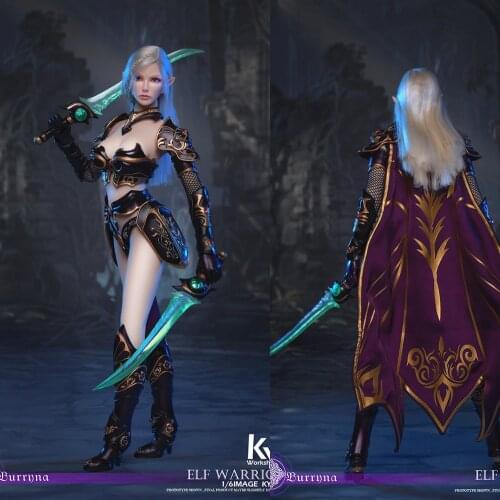 1/6 KY001B Female Elf Warrior Burryna Standard Edition 12" hobby Figure Toys KYStudio