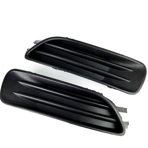 1 Pair ABS Car Front Fog Lamp Light Frame Covers Grilles Decor for Toyota Corolla 2003 2004