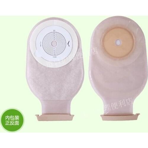 10 pcs one-piece open ostomy bag adhesive disposable anal bag anti-allergic sputum bag 15-57mm