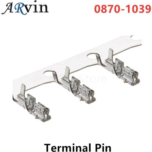 100PCS Molex Connector Terminal Pin 0870-1039 08701039 Wire Gauge 22-28AWG