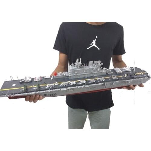 2.4G 1:350 Radio remote control large rc boat US. Wasp-class amphibious assault ship model toys