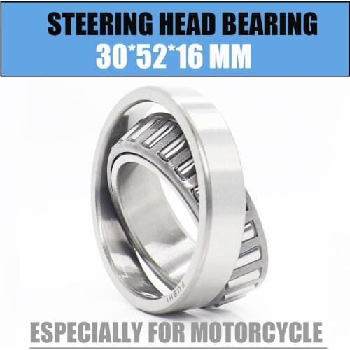 30*52*16 mm 1PC Steering Head Bearing 768906 Tapered Roller Motorcycle Bearings 305216