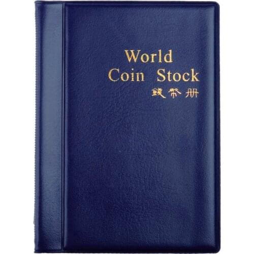 120 Coin Pockets Collection Collecting Storage Holder Money Penny Album Book MUMR999