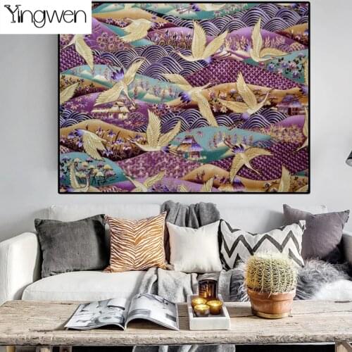 New Diamond Embroidery Phoenix 5D DIY Diamond Painting Animal Bird Cranes Diamond Painting Cross Stitch Rhinestone Mosaic Home