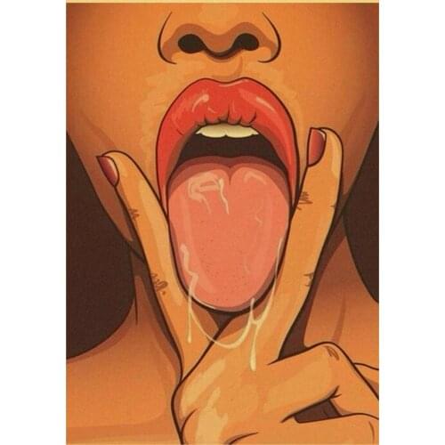 More style Hot Cool Anime Girls Movie Cafe Bar Art Film Print Silk Poster Home Wall Decor 24x36inch