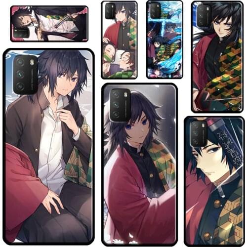 Demon Slayer Tomioka Giyuu Case For POCO M3 Pro F3 X3 Pro Cover For Xiaomi Mi 11 Lite Ultra Mi 10T Pro Note 10 Lite