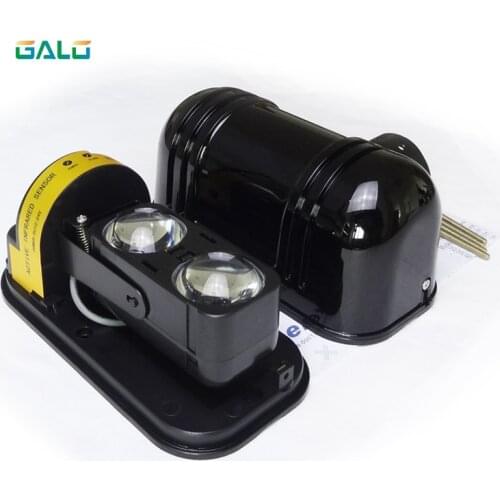GALO outdoor 10m~150m Wall Gate Window Photoelectric Infrared double Beam Detector perimeter protection 2 beam infrared sensor