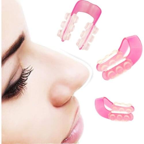1Pcs Fashion Nose Up Shaping Shaper Lifting Bridge Straightening Beauty Nose Clip Face Fitness Facial Clipper Corrector Tool