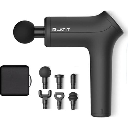 Massage Gun Deep Tissue Percussion Muscle Massager For Pain Relief 10 Speeds LCD Touch Display Fascia Gun Electric Body Massager