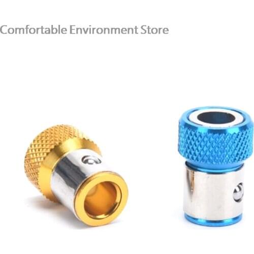 Metal Screwdriver Bit Magnetic Ring Shank Anti-Corrosion Drill Bit Magnet Powerful Ring