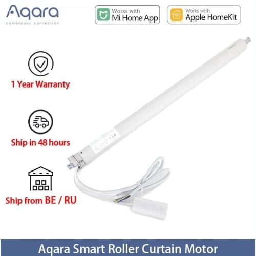 Aqara Smart Roller Curtain Motor Rolling Shutter Zigbee Motor Timing Setting Home APP Remote Control work for Mi Home HomeKit