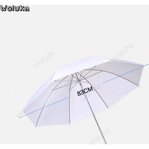 Soft Umbrella 33 inch Oubao 83cm White Reflector 8 frame ribs studio photography transparent umbrellas softlight flash CD50 T10
