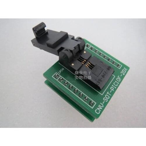 Original WELLS IC Test Seat SOT23-6 SOT23 Burning Programm SOT23-5 Socket Adapte