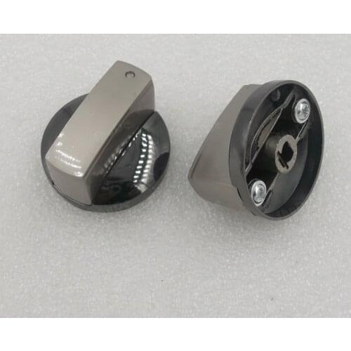 Zinc alloy metal embedded gas stove stove switch knob stoves Accessories 0 Degree 6mm 45 Degree 8mm 4 pcs