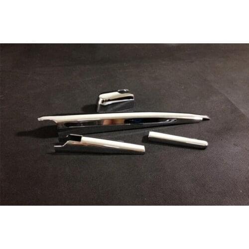 Yimaautotrims ABS Chrome Rear Windshield Window Wiper Strip Lid Frame Cover Trim Fit For Mazda CX-5 2015 2016 Exterior Kit