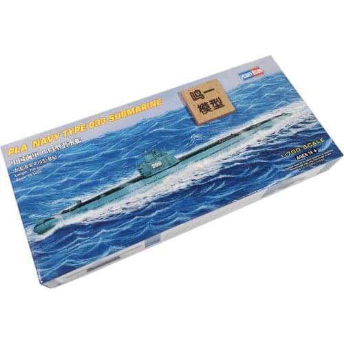Trumpeter 87010 1/700 Scale PLA Navy Type 033 Submarine Boatship Assembly Model Building Kits Hobby Plastic Toys For Adults DIY