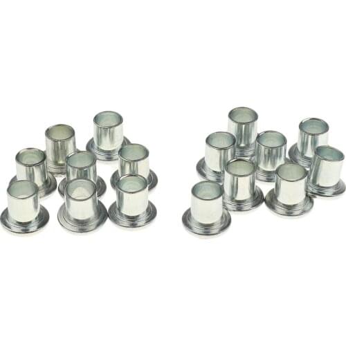 16 pcs Iron Roller Skate Wheels Center Bearing Bushing Spacer durable tool