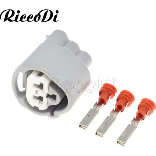 1-20 Kits Car Female Cable Connector Terminal 3 Pin Connector Automotive Plug Socket Wire Cable Connector Plug DJ7037Y-2.2-21