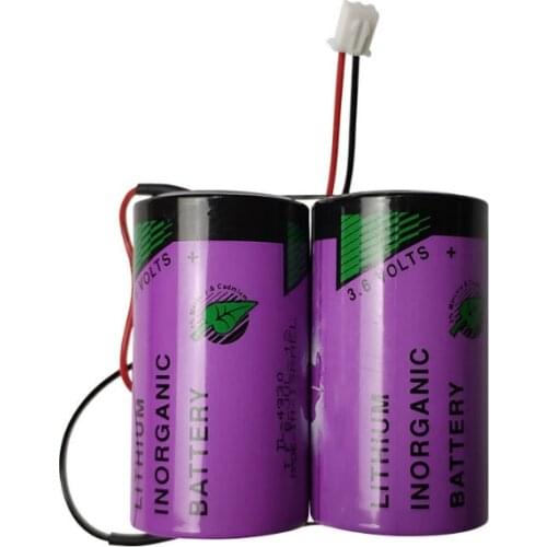 2/TL-4930 TL-4930 PLC Industrial Equipment CNC Battery Battery ER34615 3.6V Lithium Battery for TADIRAN made in Israel