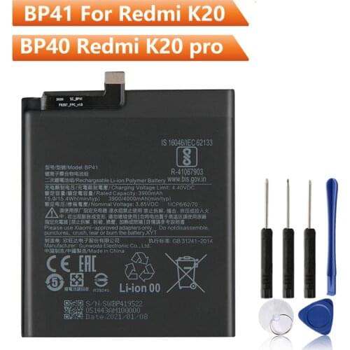 Agaring Xiaomi Redmi K20 Phone Batteries