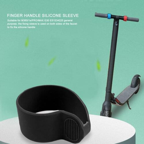 Scooter Handlebar Accessories Silicone Case Sleeve for Xioami M365/1s/PRO/MAX G30 ES1234225 scratch-proof Cover 86x25mm