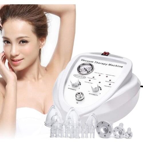 New 2021 Vacuum Massage Therapy Machine Enlargement Pump Lifting Breast Enhancer Massager Cup And Body Shaping Beauty Device