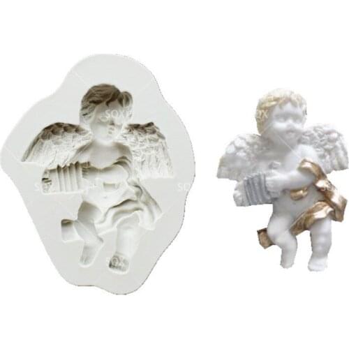 Free Shopping Little Angel Cake Baking Molds,Moule Silicone,Cake Decorating Tools Pastry Tools Kitchen Accessories SQ16247