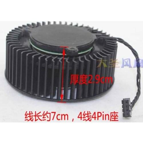 NVIDIA EVGA GTX980 980Ti 780 780Ti Titan four-wire graphics card turbine fan