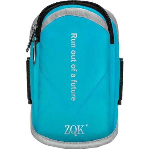 KoKossi Running Arm Bag Mobile Phone Armband Sport Waist Bag Belt Outdoor Cycling Fitness Waterproof Sports Arm Bag Wrist Bag