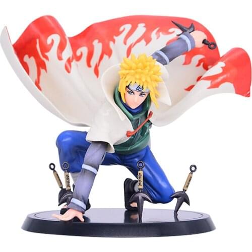 Shippuden Namikaze Minato PVC Figure Collectible Model Toy 14cm