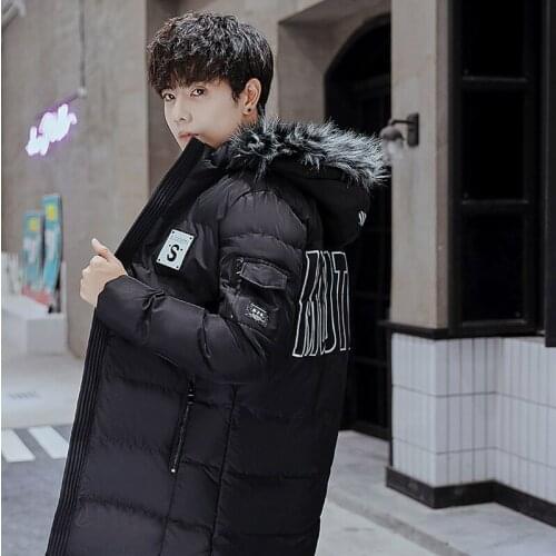 New Fashion High quality Winter Jacket Men 2019 New Parka Coat Men Hood Male Jacket Cold Casual Parks Warm Thickening Coat