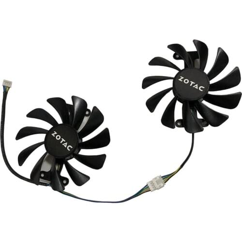 95MM GAA8S2U GPU VGA Cooler Fan For ZOTAC GeForce GTX 1070/1080 GTX1070 GTX1080 AMP Edition Video Cards Cooling