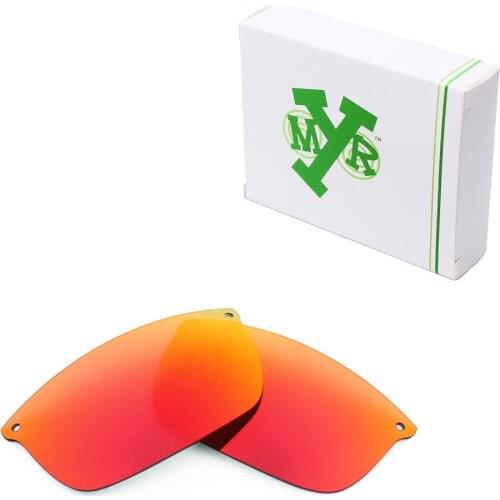 Mryok Anti-Scratch POLARIZED Replacement Lenses for Oakley Carbon Blade Sunglasses Fire Red