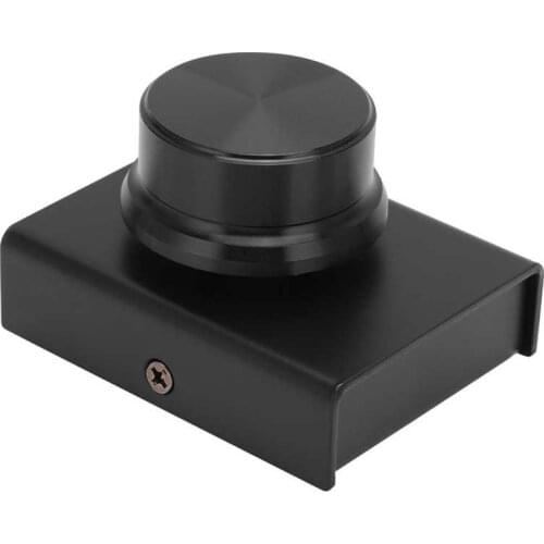 Audio Adjuster USB Volume Control Knob Replacement Non Slip Pad Metal for OS X for Win 10 8 7 Support one key mute function