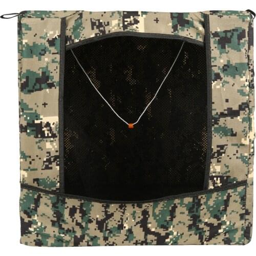 Thickened Camouflage Slingshot Target Box Hunting Recycle Ammo Airsoft Shooting Silencing Target Case for Child Adult Training