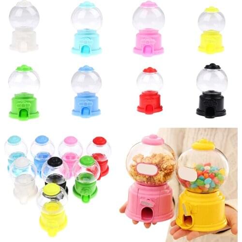 Creative Sweets Mini Candy Machine Bubble Toy Dispenser Coin Bank Kids Toy Warehouse Price Birthday Gift