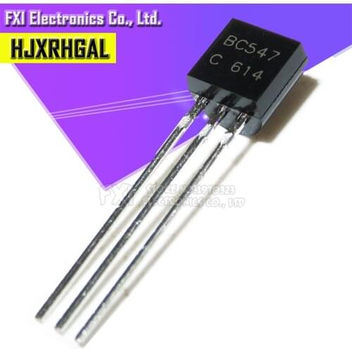 100PCS BC547C BC547 TO-92 TO92 547C triode transistor New original