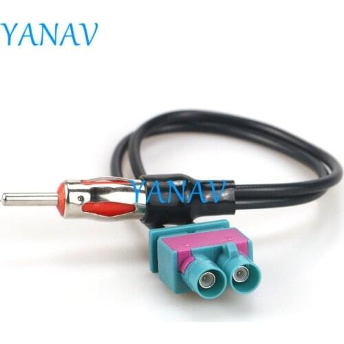 13-016 ANTENNA ADAPTER CABLE FOR-VOLVO DIN(m)Car Stereo Radio Wiring Harness Connector