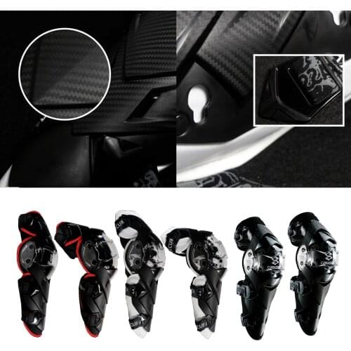 2 pcs Motorcycles Motocross Cycling Knee Pads Protection Shin Guards Set for Adults