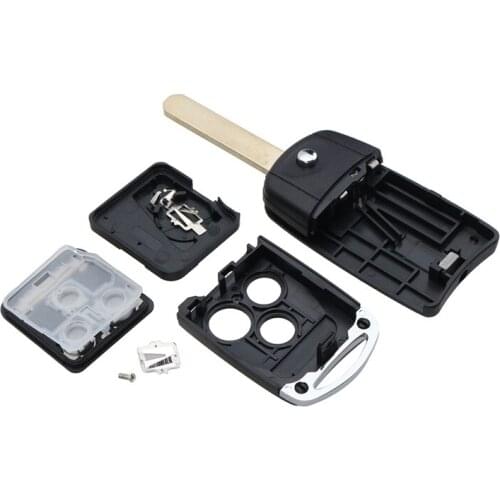 3 Buttons Car Remote Flip Key Fob Case Shell Upgrade For Honda For Civic for Accord Jazz CRV Car Key Fob Remote Control