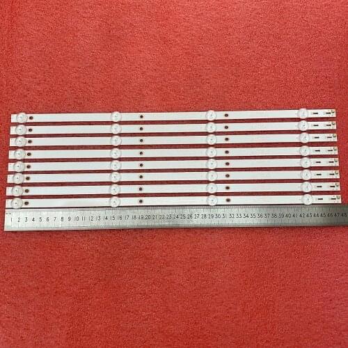 40 PCS/lot LED Backlight strip for 49U5070 49PUF6032 49DL4012N K490WDC1 A4 4708-K49WDC-A4113N01 A2213N01 K490WDC2 K490WDC2