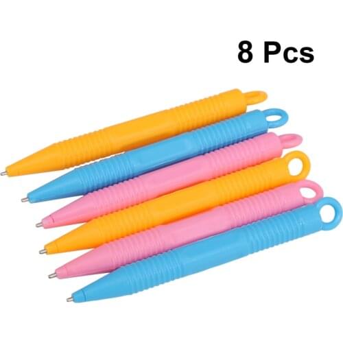 8pcs Magnetic Drawing Board Pens Writing Board Special Pens Baby Painting Pens Kids Writing Pen for Home Shop (Mixed Color)