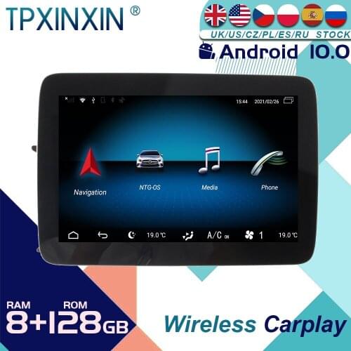 For Mecerdes Benz SLK 8.4 inch 12-15 Android 10 Car Stereo Radio with Screen Radio Player Car GPS Navigation Head Unit Carplay