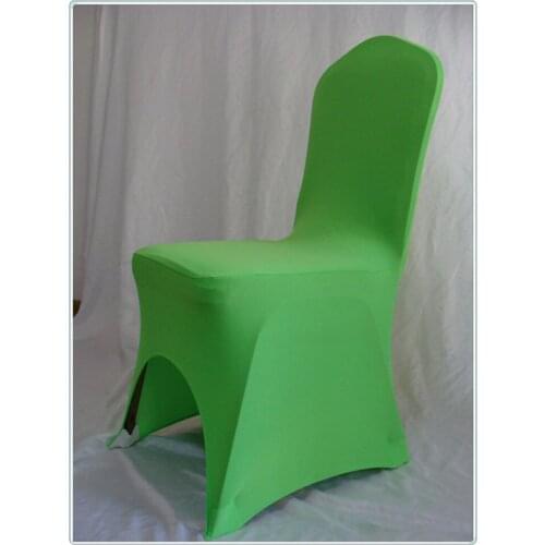 Free Shipping 100pcs Premium green spandex chair cover housses housse de chaise