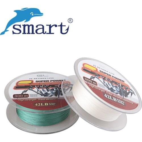Free Shipping 4 Braided Fishing Line 300M 328Yds 12-80lb Stands PE Line Linha De Pesca Multifilament Tresse Peche Hilo De Peche