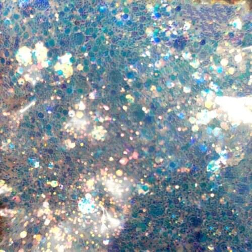 1bag(100g) Mermaid Chunky Glitter Mixed-Size Sequins Diamond Glitter Sparkly Nail Art Decoration Flakes Hexagon HOLOgLITTER #md3