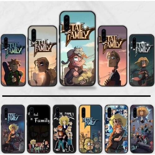 Metal family Phone Case For Huawei P9 P10 P20 P30 Pro Lite smart Mate 10 Lite 20 Y5 Y6 Y7 2018 2019